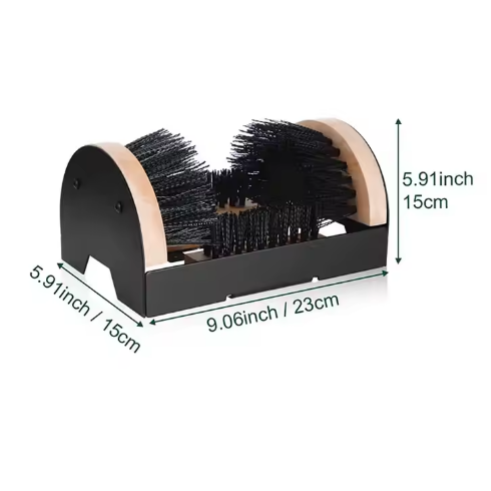 Boot & Shoe Cleaning Brush – Hands-Free Dirt Remover