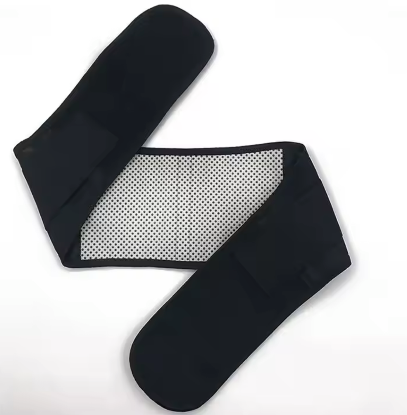 Thermal corrective belt with tourmaline magnets