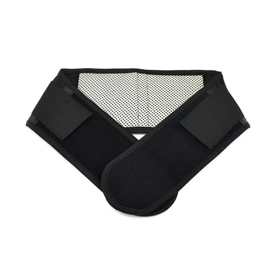 Thermal corrective belt with tourmaline magnets