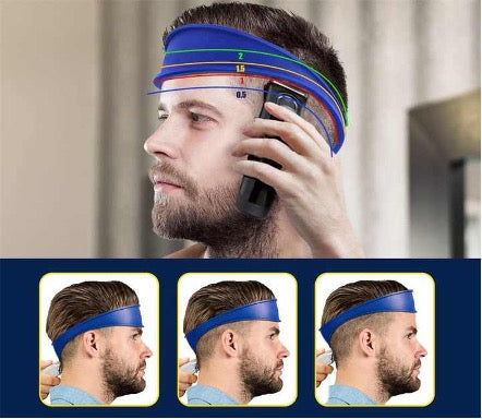 Silicone Hairline Trimming Band – Perfect DIY Haircut at Home!